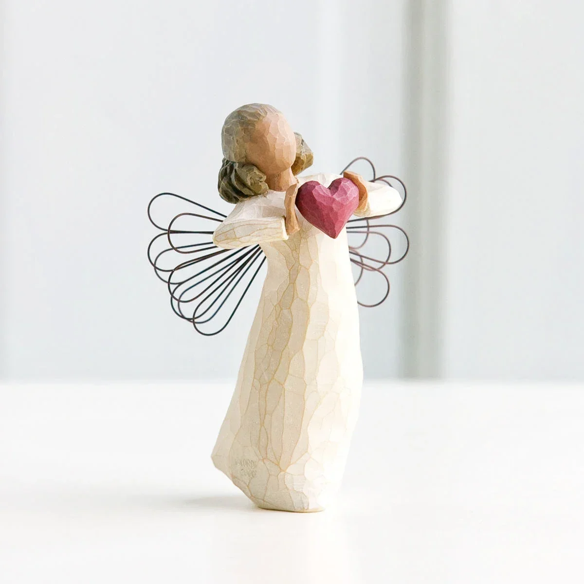 Love Angel Home Furnishings Creative Resin Sculpture Living Room Bedroom Dining Table Crafts Holiday Christmas Gift Decorations