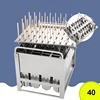Commercial 40pcs/Batch Stainless Steel Ice Cream Mold DIY Popsicle Mould Ice Cream Popsicle Holder DIY Ice Lolly Tool 2