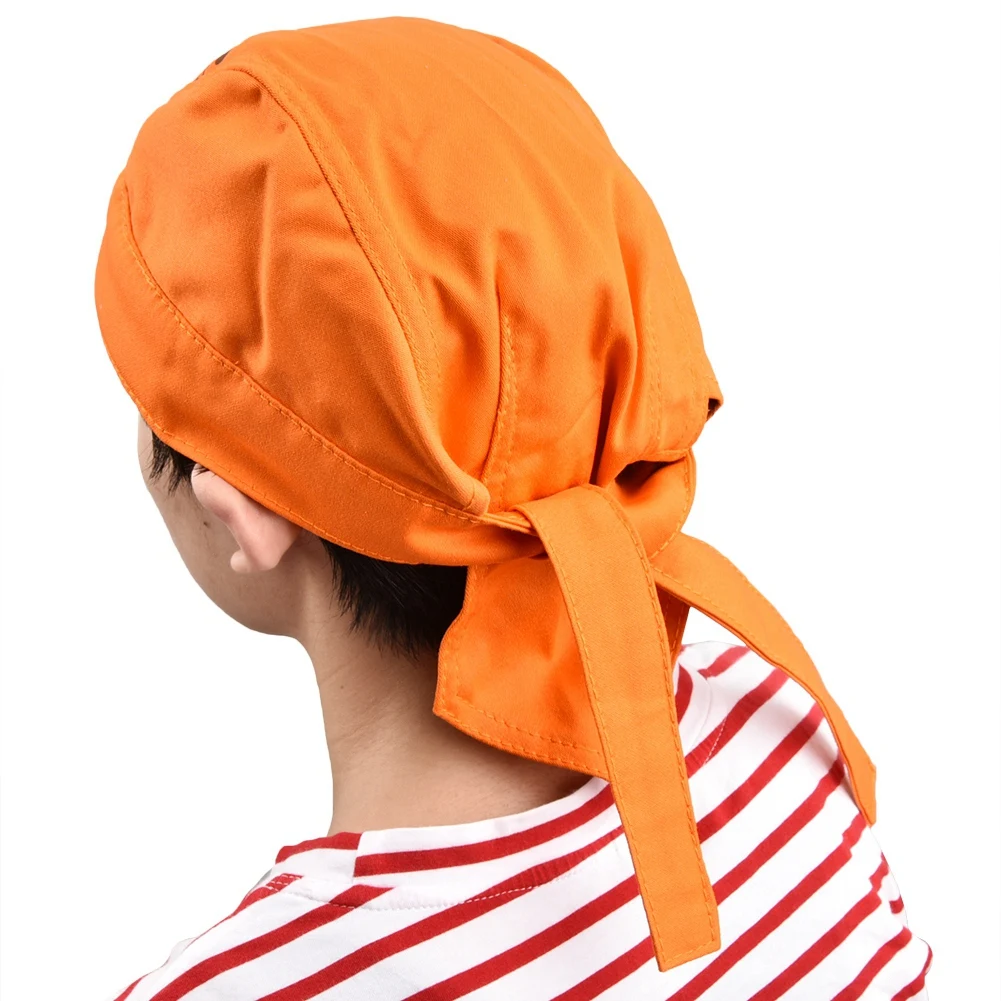ZK30 Washable Flame Retardant Fire Resistant Head Protective Welding Hat Bandana Type Kitchen Fire Hood