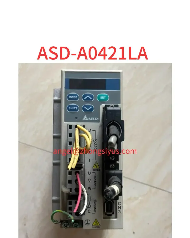 

Used ASD-A0421LA 400W servo drive