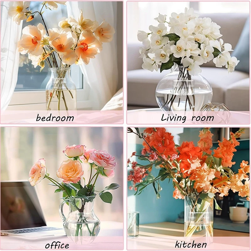 2pcs Spiral Flower Stand Ring Spiral Flower Pole Stand Bottle Flower Stand Spiral Diy Bouquet Twist Floral Stand Flower Stand