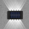 8/10/12/16LED Solar LED Light Waterproof Garden Decor Lamps For Balcony Yard Street Landscape Wall Light Outdoor Solar Lamp 2