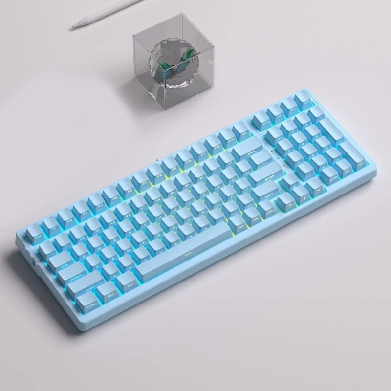 

131Keys Backlights Keycaps, Throught Side Print Keycaps Set, PBT OEM Double Shot for Machanical Keyboards