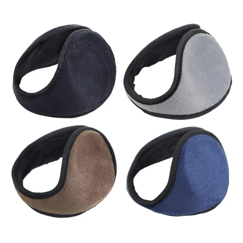 Unisex Headphones Earmuff Outdoor Cycling Ear Protector Winter Fleece Plush Earwarmers