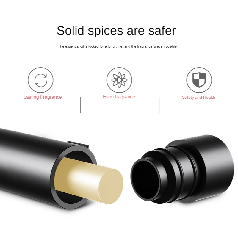 Fragrance Oil Aromatherapy Air Diffuser Car Solid Aromatherapy Air Conditioning Air Outlet Clip Diffuser Car Freshener, Solid Balm, Perfume Deodorization