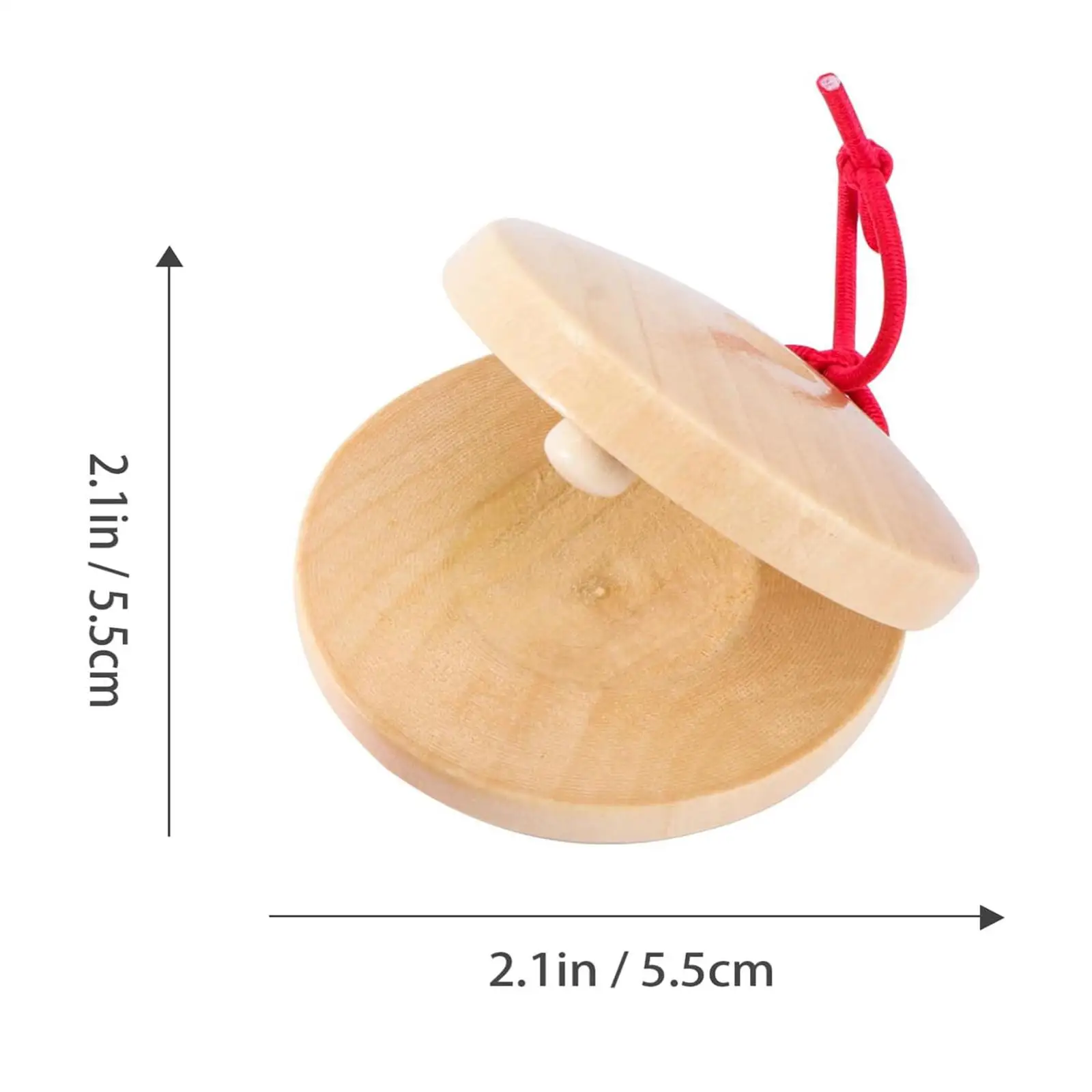 Finger Castanet Early Learning Hand Clapper Percussion Toy Baby Rhythm Toy for