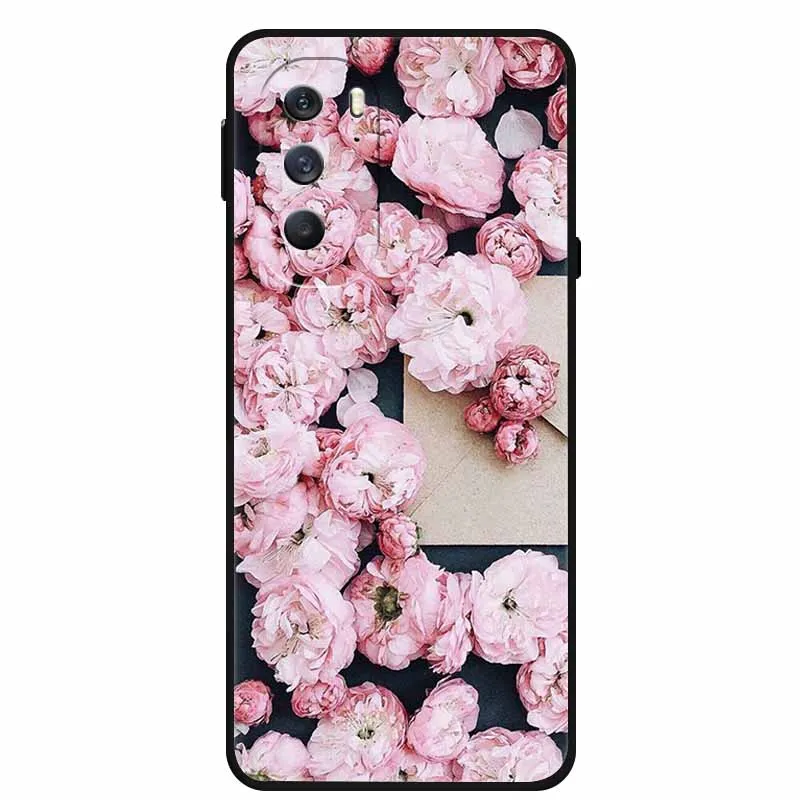 Floral TPU Silicone Phone Cover - Stylish and Durable Protective Case