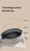 Big Frame Professional HD Anti-fog Silicone Swimming Goggles Adults With Earplugs Swim Glasses Men Women Goggles 5
