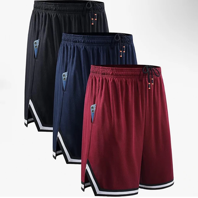 Short de basket-ball pour hommes, vêtements de Sport d'été, survêtement pour hommes, vêtements de Fitness, d'entraînement, de Jogging, de course, de Sport, pantalon court pour hommes 1