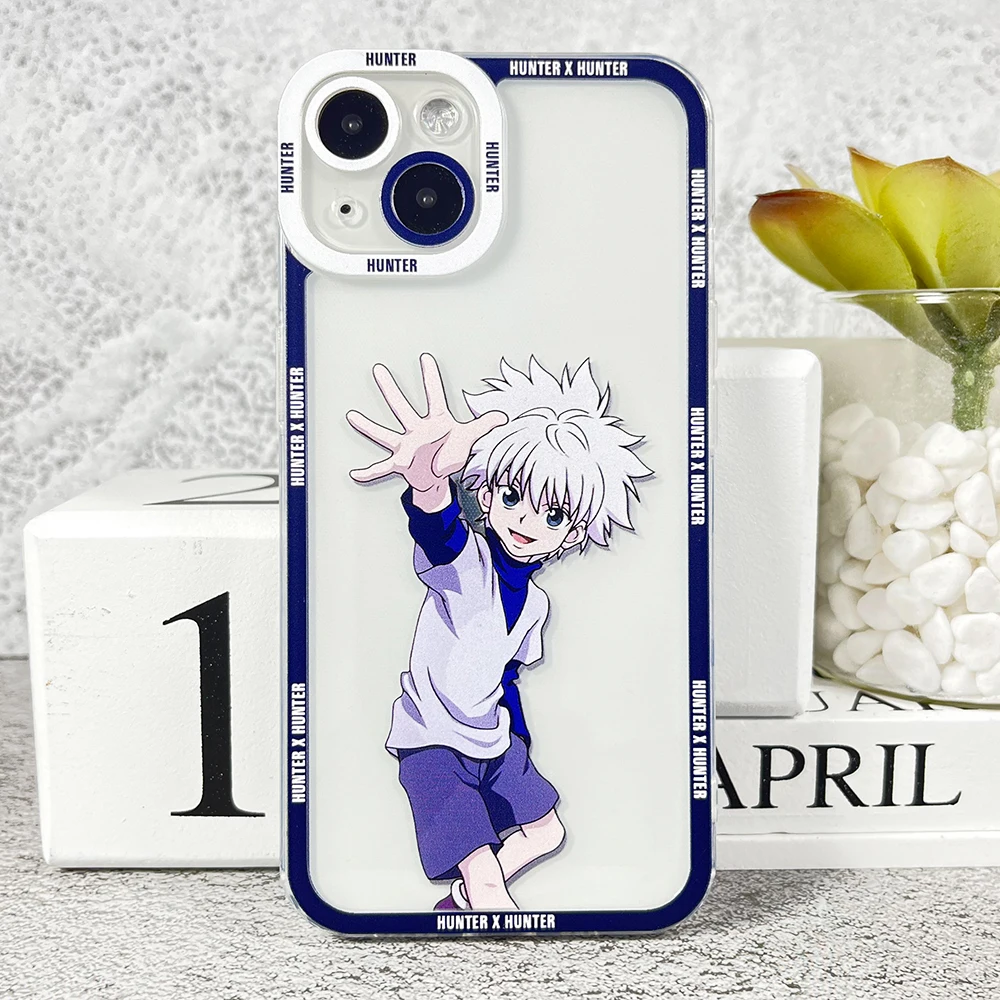 Anime Hunter x Hunters Phone Case For iPhone 14 13 12 11 Pro Max Mini XS X XR SE 7 8 Plus Soft Cover- Se20c17d68fc64ba3b0fefd4494fdad8eJ