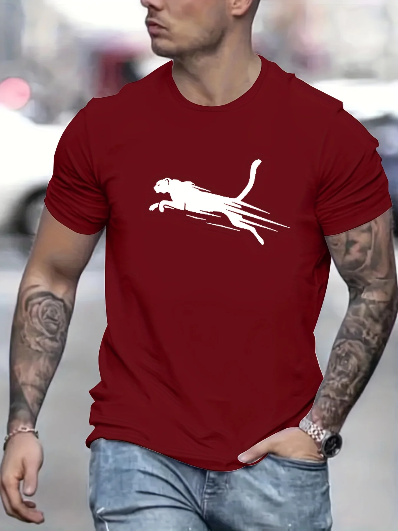 Men's Printed T-shirt Image 13