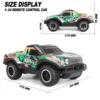 LED Illuminated Off-Road Jeep Remote Control Car Small Proportion Non Charged Children's Toy Car 3