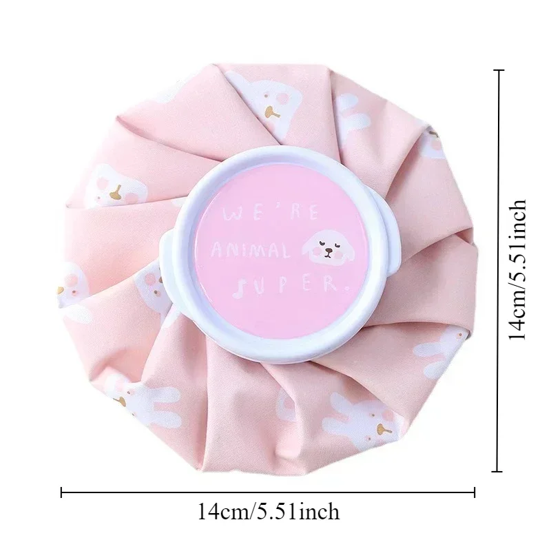 1PC Reusable Ice Bag Cartoon Cute Cold Hot Water Bag For Injury Relief Wisdom Tooth Eye Fatigue