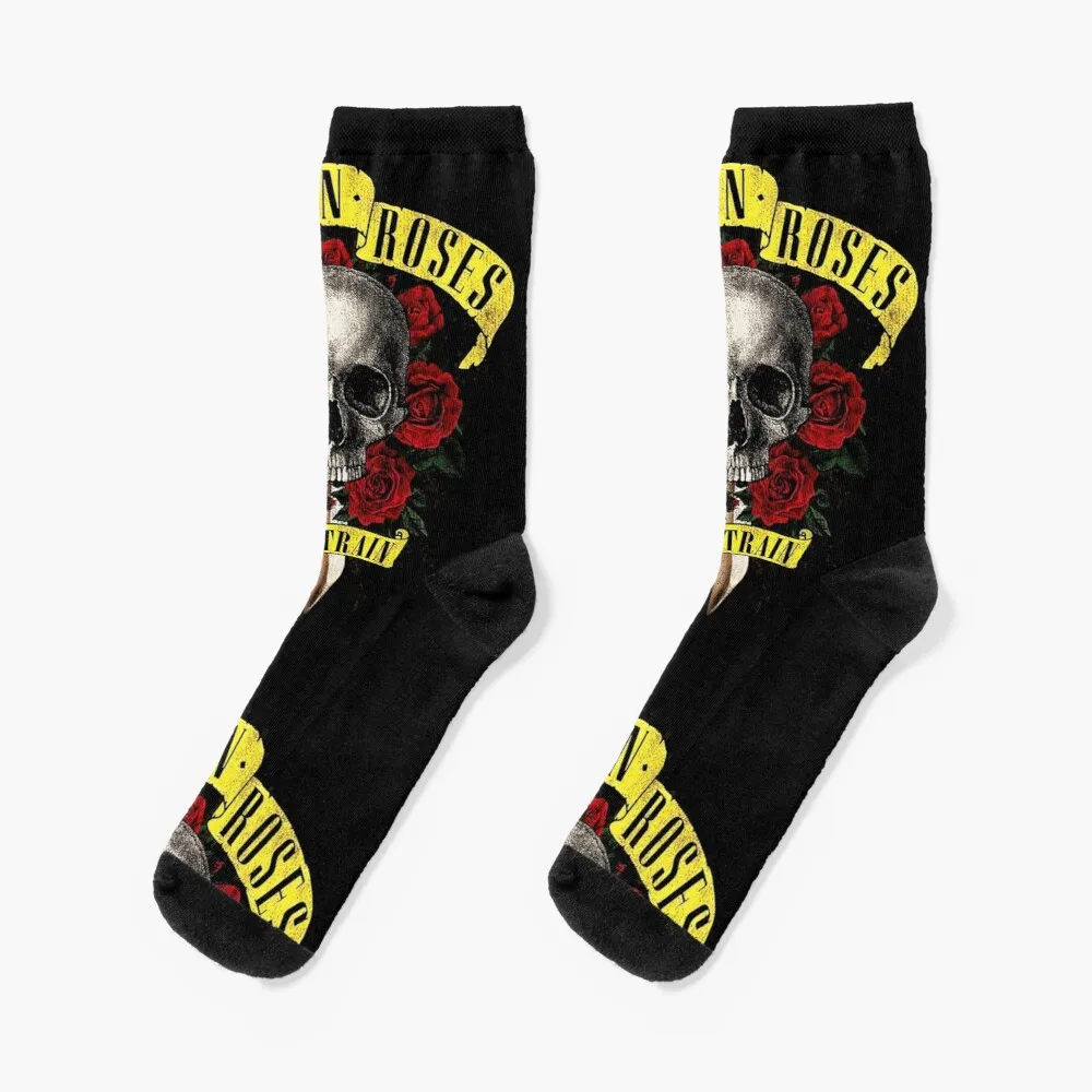 vintage? guns n roses ?rockin? 5 Socks Funny Man Socks Stockings Compression последние гиганты полная история guns n roses мик уолл