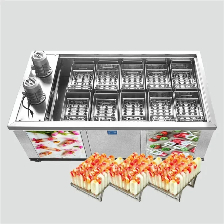 Description Picture 6 of item54000 Pcs/day Commercial Making Popsicle Machine Stick Maker Stick Cream Machine Popsicle Machine Popsicle Making Machine 7000w