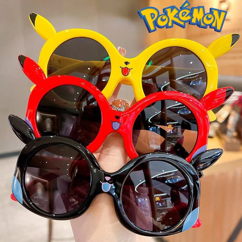 PokemonCuteSunglassesPikachuSiliconeAntiultravioletBaby