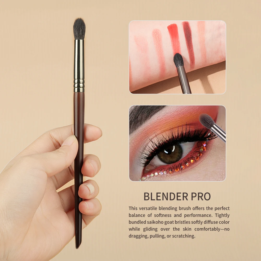 Makeup Brush Set Makeup Brush Makeup Tool Set Makeup Tool 1pc Goat Hair Crease Blending Brush Eyeshadow Makeup cosmetic kit