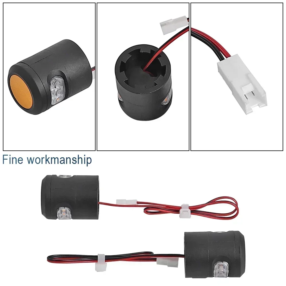 Lenker LED Blinker Licht Links und Rechts Licht für Elektrische Roller Reflektierende Riemen Dekoration Nacht Reflektor Teile – Detail 6