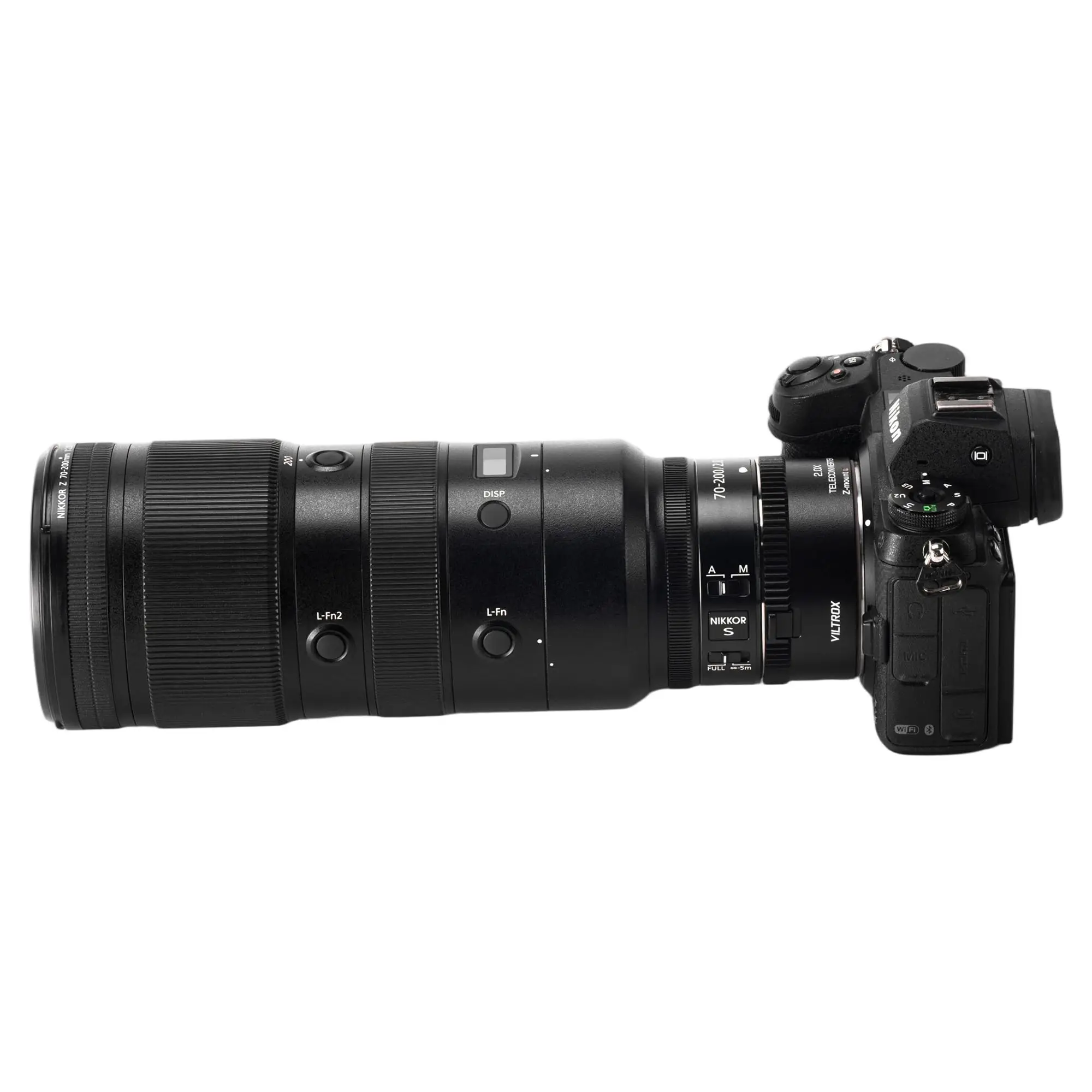 VILTROX TC-2.0X 텔레포토 변환 자동 초점 렌즈 (니콘 Z-마운트 NIKKOR Z 70-200mm f/2.8 100-400mm f/4.5-5.6 400mm f/4.5 VR 용)