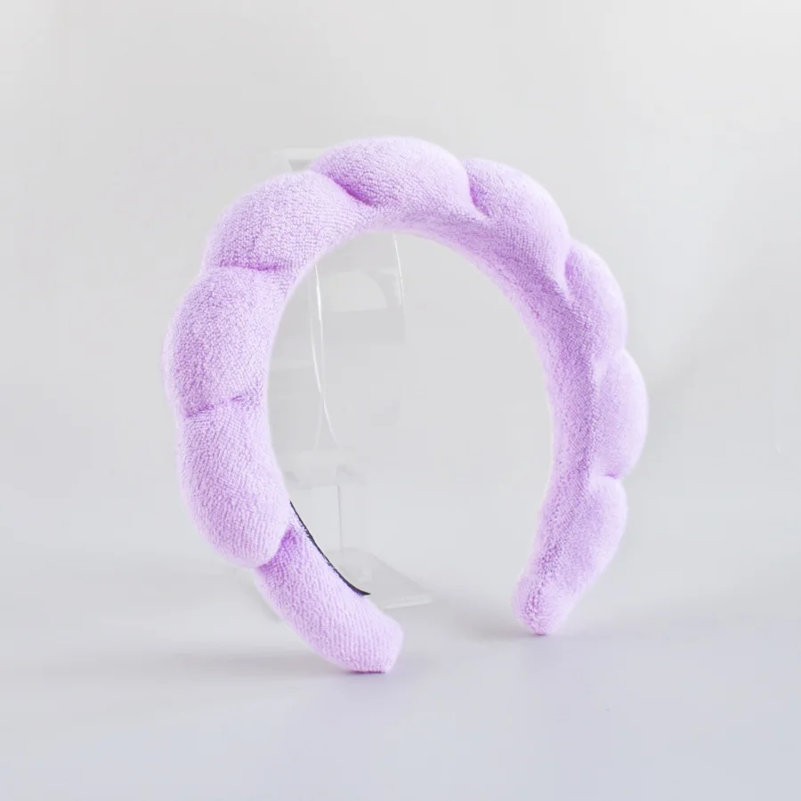 6 Stück wolkenförmige Schwamm-Haarbänder, feuchtigkeitsbeständige Armbänder, Haarspangen, Make-up-Pinsel, Gesichtsreinigung, geeignet für den täglichen Gebrauch – Detail 8