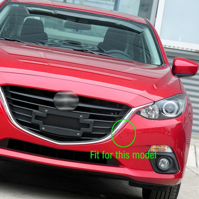 Kaufe Auto Externe Rückspiegel Abdeckung Trim Deckel Flügel Seite Spiegel  Kappe Gehäuse Shell Für Mazda 3 Axela 2014 2015 2016