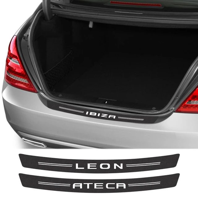 Auto hinten Stoßstangen schutz Aufkleber für Sitz Leon mk1 mk2 ibiza 6j 6i  ateca arona Kohle