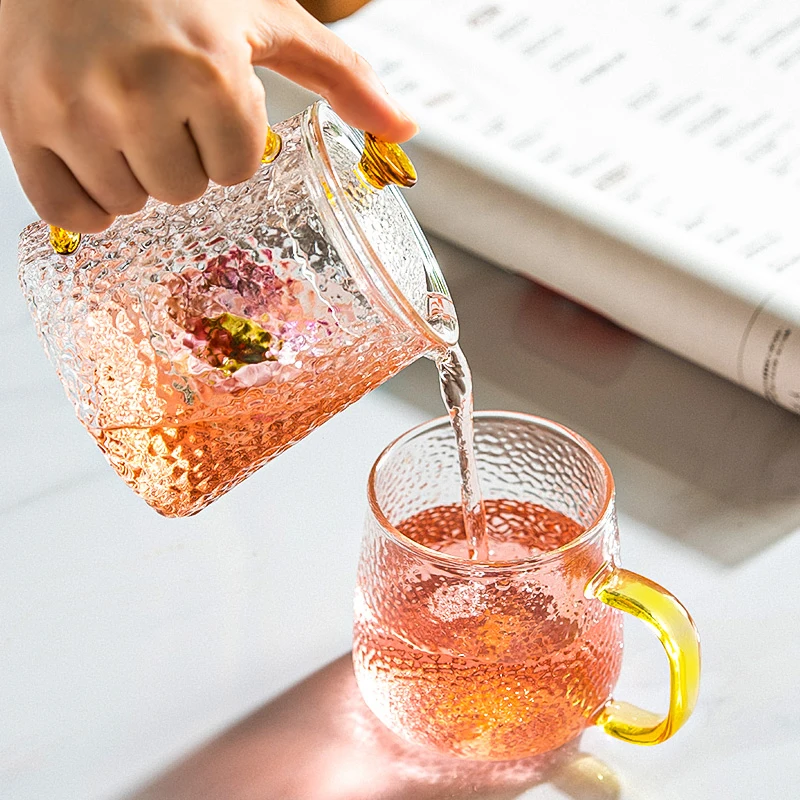 Heat Resistant Glass Tea Pot Chinese Kung Fu Tea Puer Kettle GIANXI Convenient Glass Teapot glass teapot glass tea pot tea pot