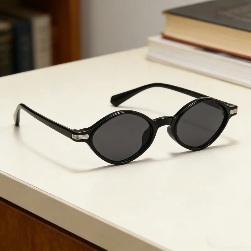 Stylish Retro Oval Reading Glasses with Anti-UV and Elegant Design