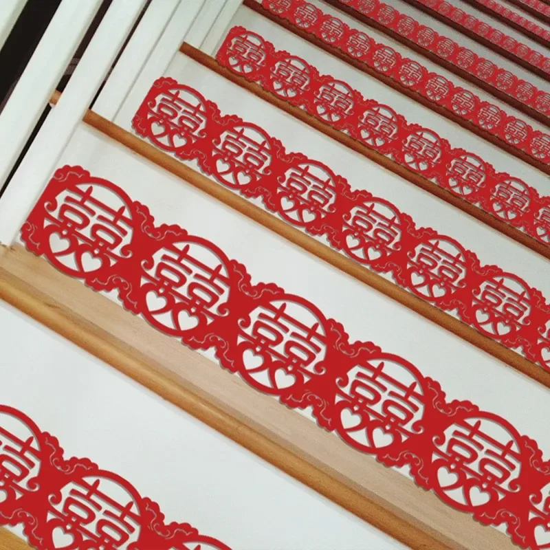 

Wedding decorations creative hi word staircase stickers decoration props scene layout
