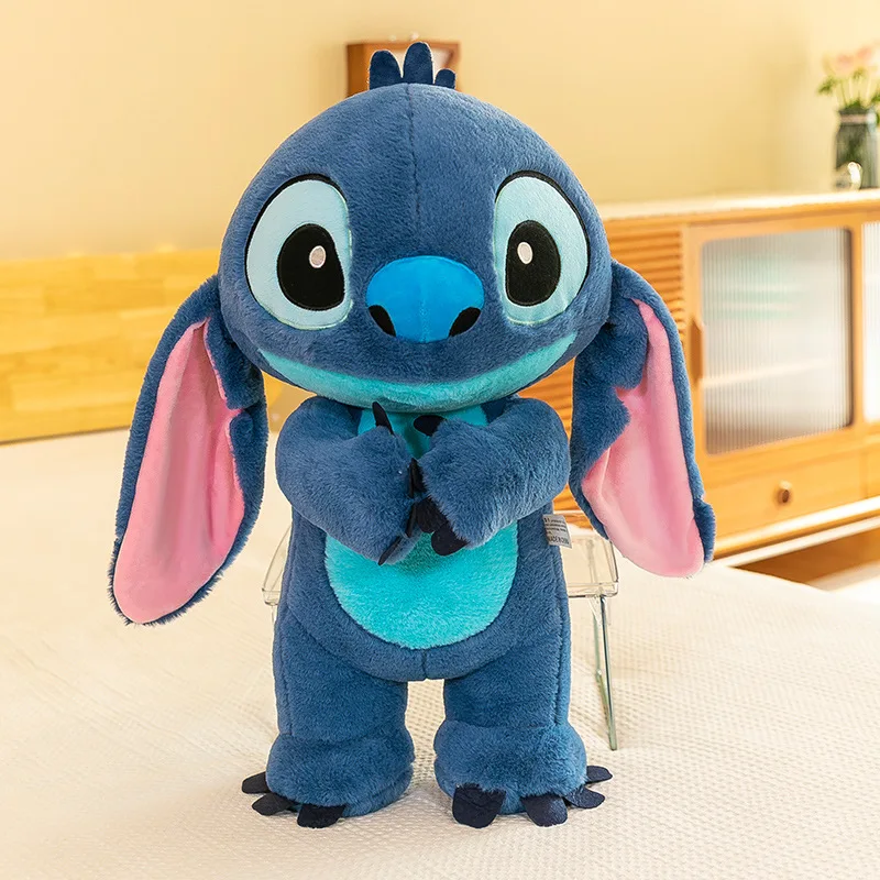 thumbnail image 1 of Estación de peluche de dibujos animados estilo Stitch, juguetes de peluche gigantes con estrellas para bebés, muñecos de peluche Stitch, regalos de cumpleaños para niñas, 1 of 5