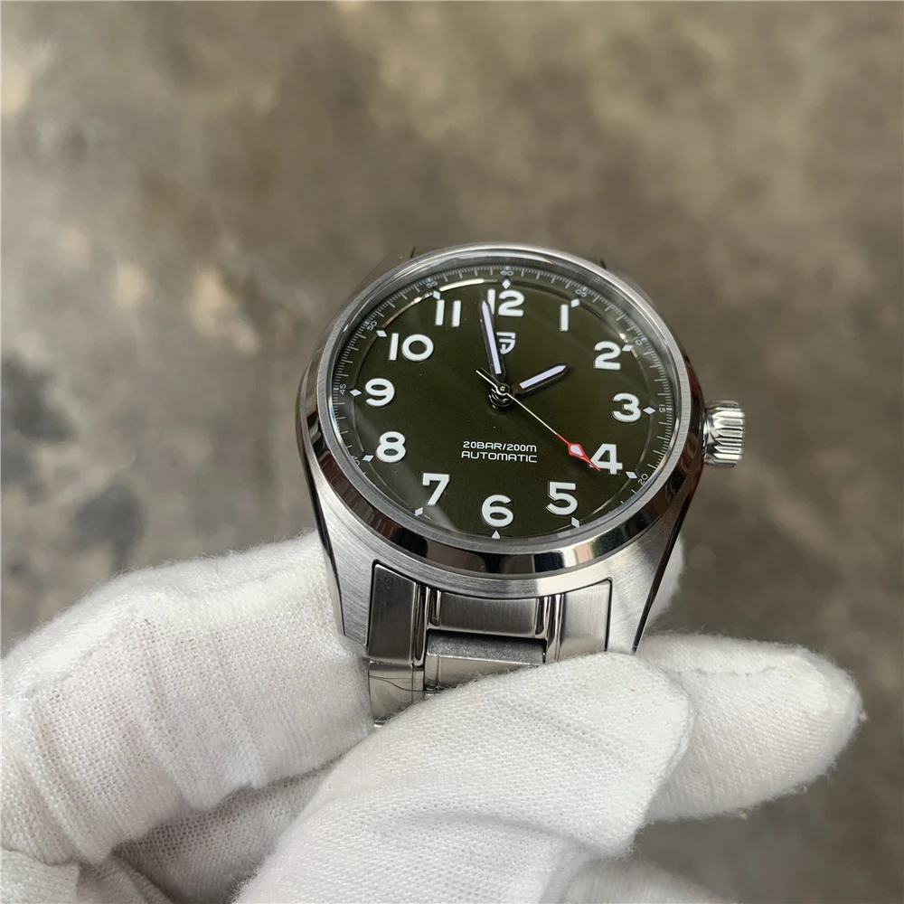 2022 New 38MM PAGANI Design Top Brand Men's Pilot Automatic Mechanical Watches Nh35A Sapphire waterproof 200m Relogio Masculino
