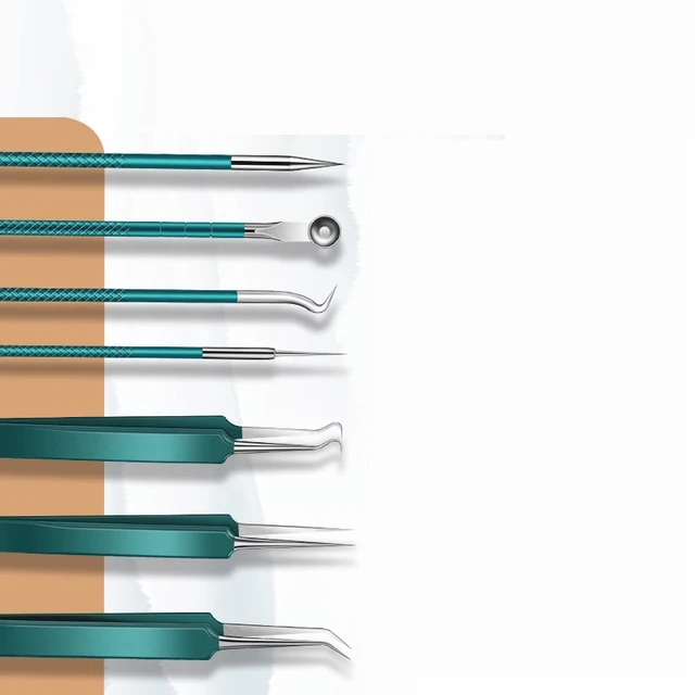 여드름과 블랙헤드에 맞서 싸울 수 있는 필수 도구 세트