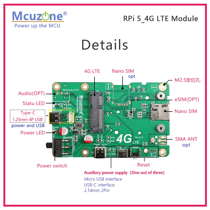 Raspberry pi Módulo Modelo M4gusb Lte Driver- Rpi Osubuntu - Imagem 5
