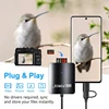 4 In 1 USB 3.0 USB C Memory Card Reader SD TF CF MS Compact Flash Card Adapter with Parallel Access to 4 Slots 5Gbps Read Write 2