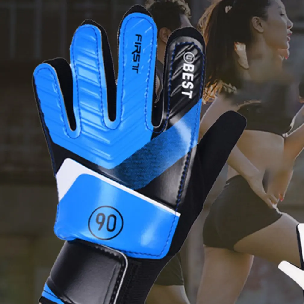 Professional Soccer Goalkeeper Glvoes Latex Finger Protection Children Adults Football Goalie Glove for Ball Sporting