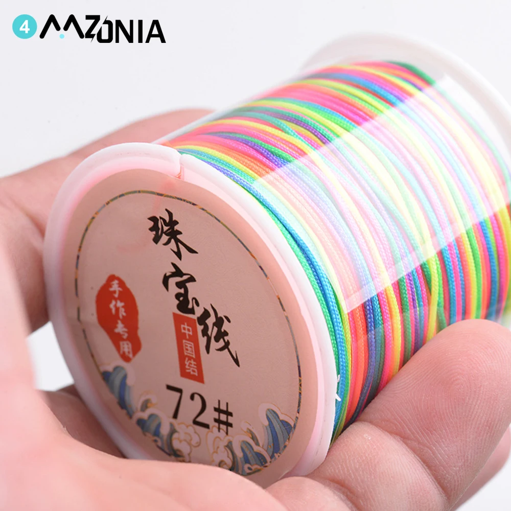 95meters/Roll 0.8mm Nylon Cords Beading Thread String For Diy