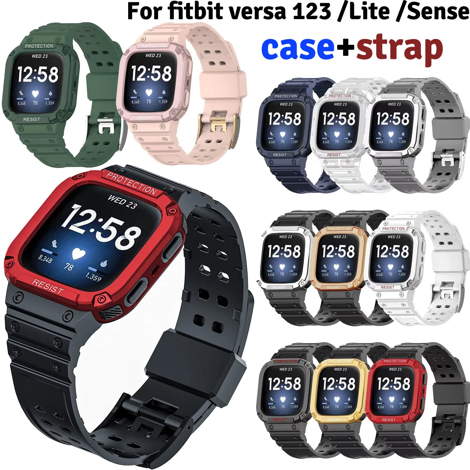 SuperGuardZ Protezione Schermo IN Vetro Temperato Per Fitbit Versa Lite - Foto 11