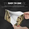 Custom Crown By Jean Michel Basquiats Tissue Box Cover Rectangular PU Leather Graffiti Art Facial Tissues Holder for Home 4