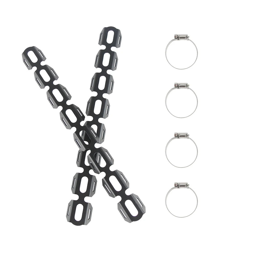 Scudo Termico Per Tubo Scarico Moto - ABS, 45x11.2 Cm, Anti Calore E Graffi - Foto 5