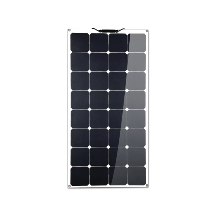 Alta Efficienza 100W 150W 300W 12V 24V 36V 48V Pannello Solare Flessibile Sunpower Solar Cell