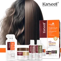 Karseell – masque capillaire à la kératine dorée, réparation rapide, Kit de lissage des cheveux endommagés, doux, lisse et brillant, protection de soins capillaires 1