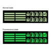 Car window button stickers: Night glow decals for auto interior. 5