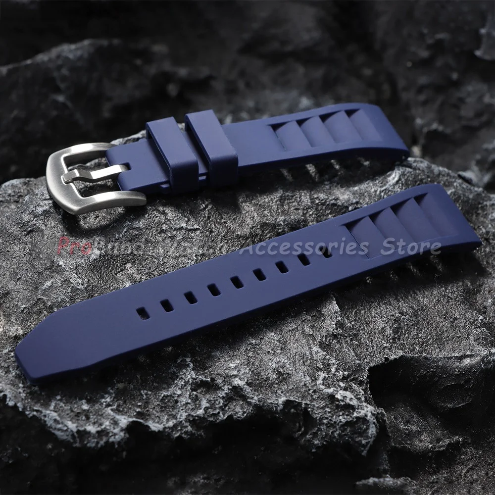 Premium Silicone Watch Strap - Soft Rubber Quick Release Band
