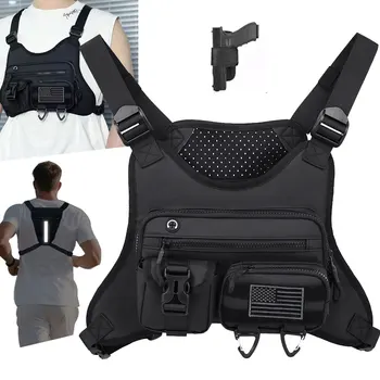 Front Chest Vest Backpack 1
