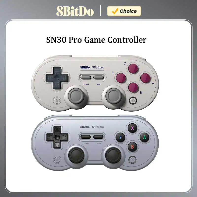 8Bitdo Wireless SN30 Pro Gamepad Nintend Switch 2 NS Bluetooth Game Controller Joystick For MacOS Android Steam_voghion.com