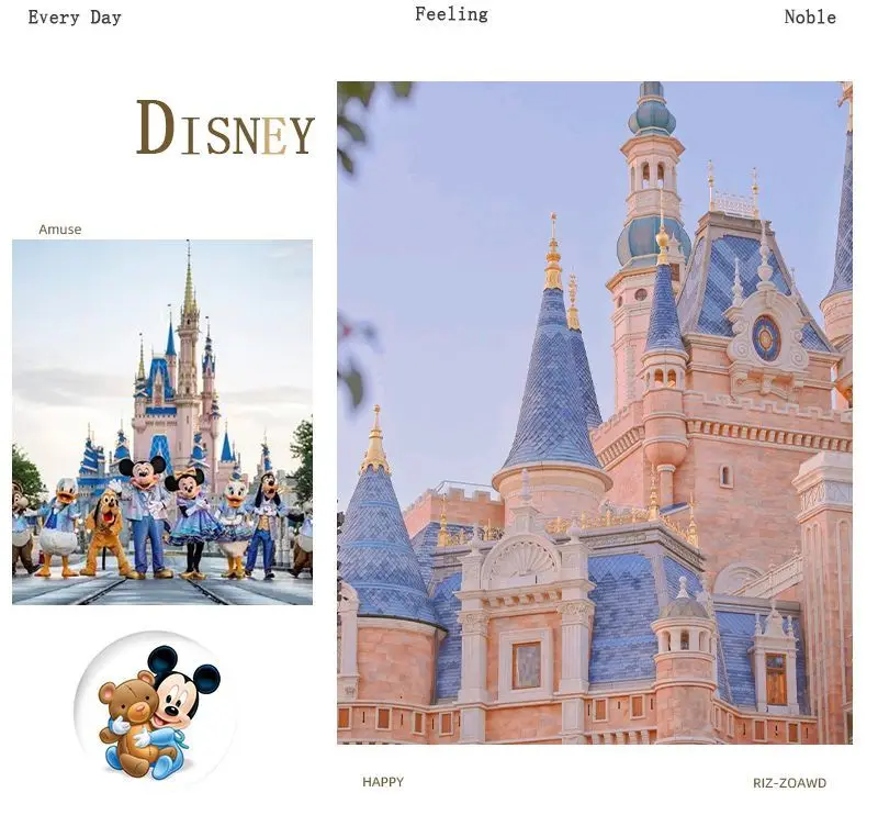 Disney Ceramic Bucket Cute Cutlery And Pen Barrel Holder