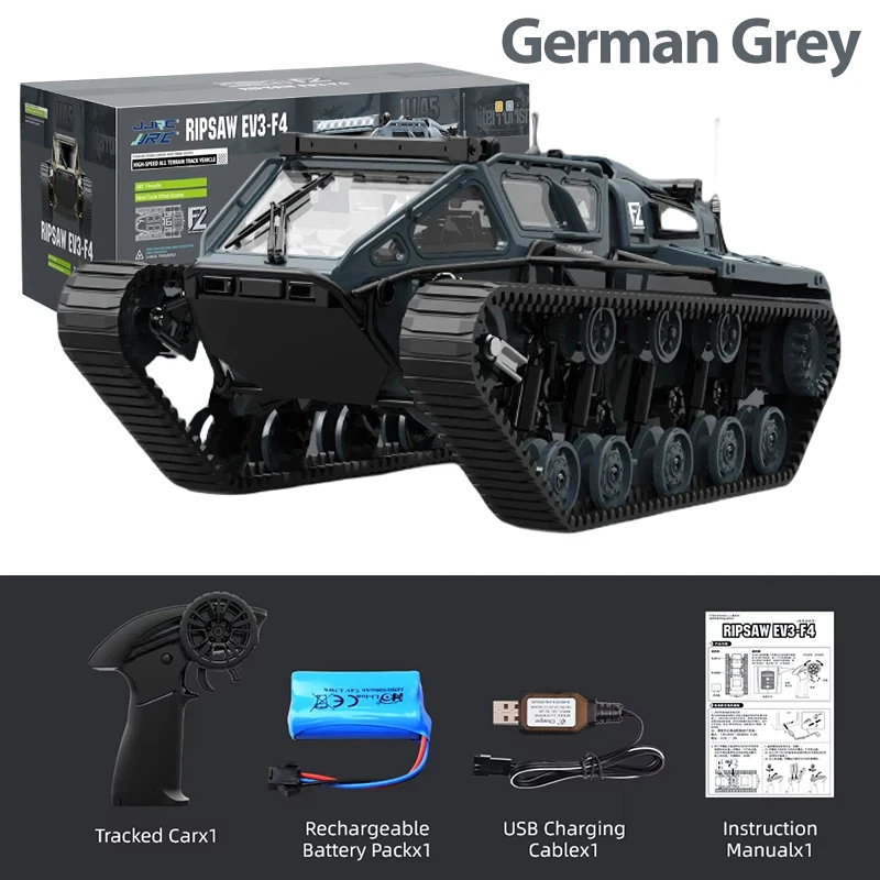 JJRC C8812 LED ライトフルスケールタンク C8812 RC Tank Full Scale Tracked Off-road Vehicle Simulation