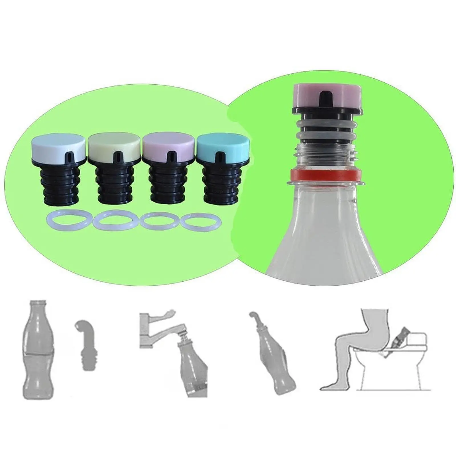 Portable Bidet for Toilet Compact Personal for Hiking Backcountry Camping