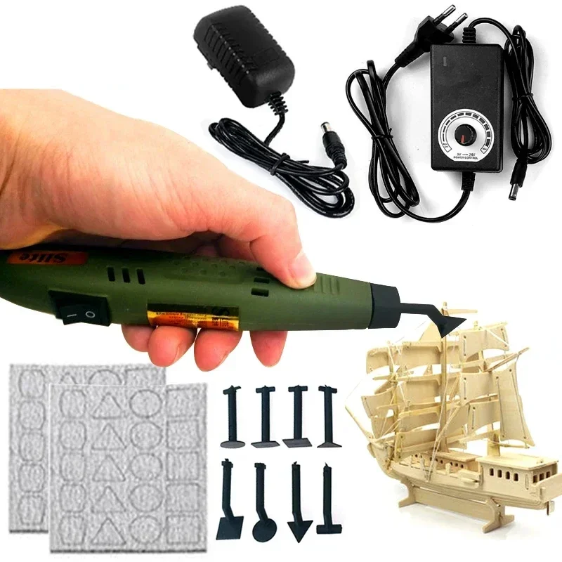 Handheld Sanding Machine Model Sanding Machine Air Grinding 220V110V Mini Engraving and Polishing