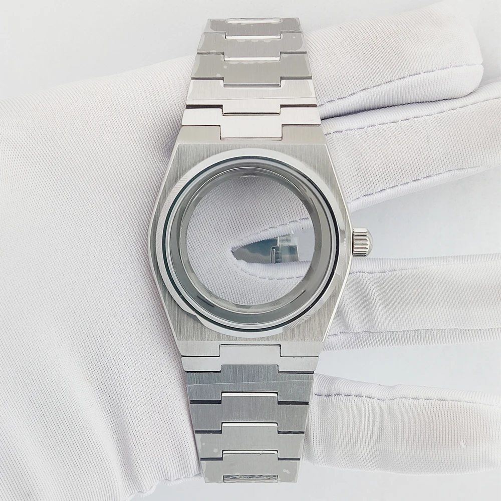 Nh35 Square Case 40mm Watch Case nh35 Case Sapphire Glass Stainless Steel Case Fit nh35 ...